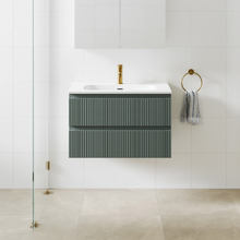Panama 800mm Olive Vanity Package with Mixer & LED Mirror